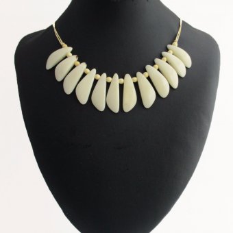 collier en graine de  tagua