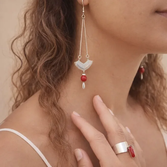 Boucles d'oreilles Création