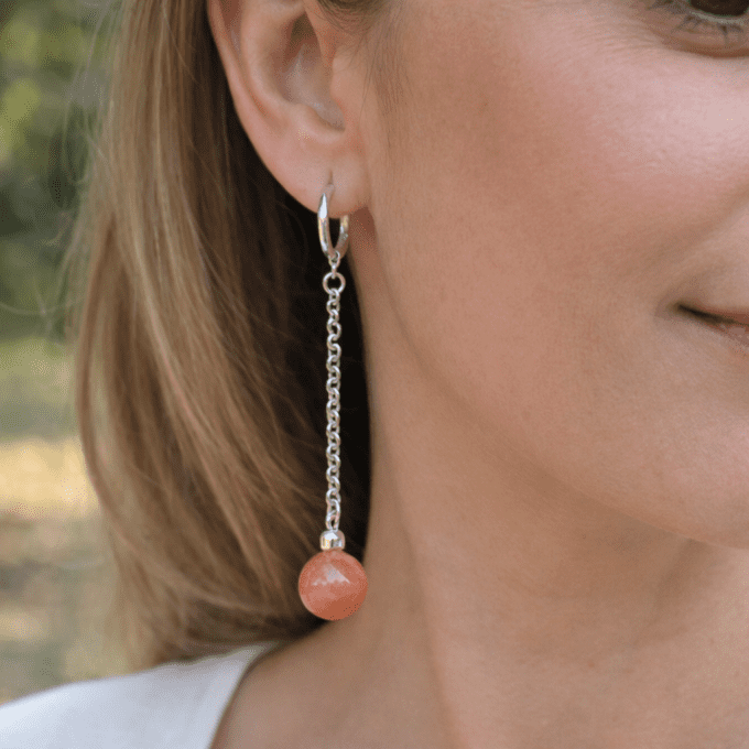 Boucles d'oreilles chaîne