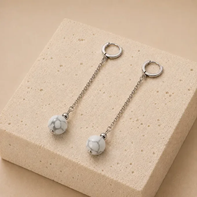 Boucles d'oreilles ÉOLIA Argent