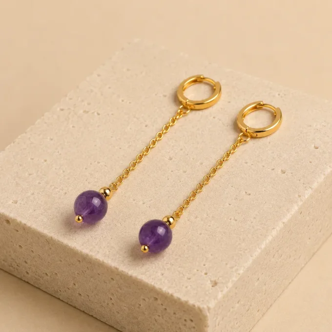 Boucles d'oreilles ÉOLIA or
