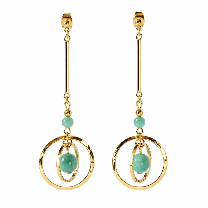 Boucles d'oreilles Uranus Or