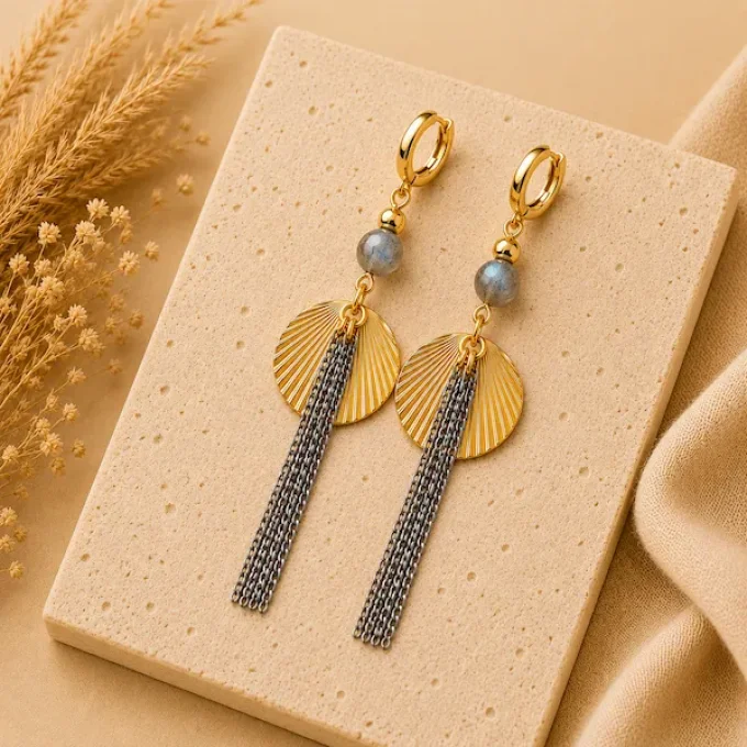 Boucles d'oreilles GAIA