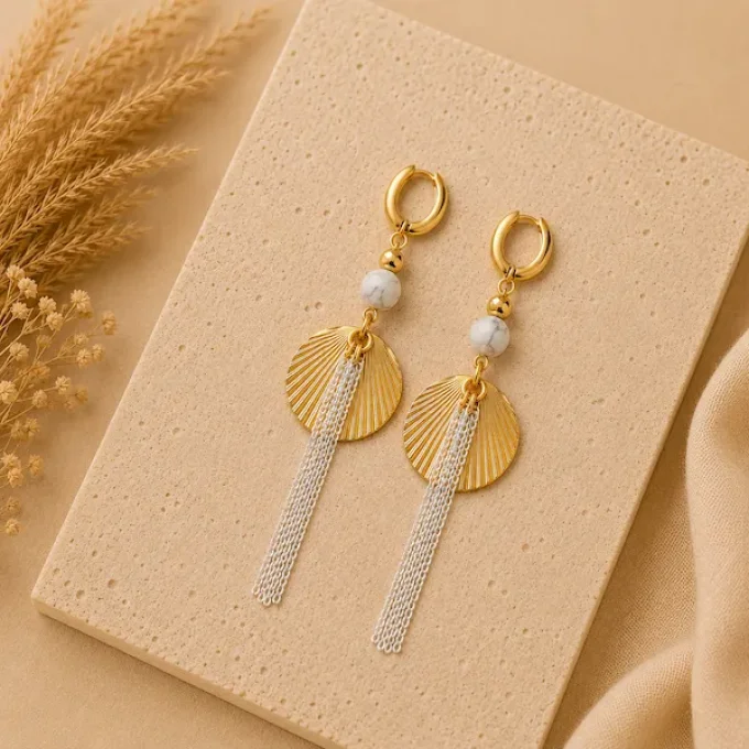 Boucles d'oreilles GAIA