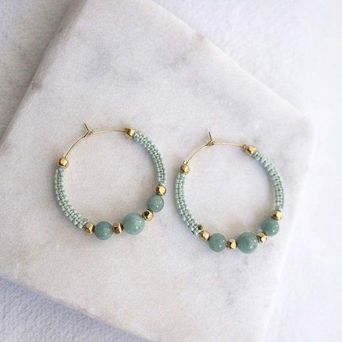 Boucles d'oreilles Amazonia