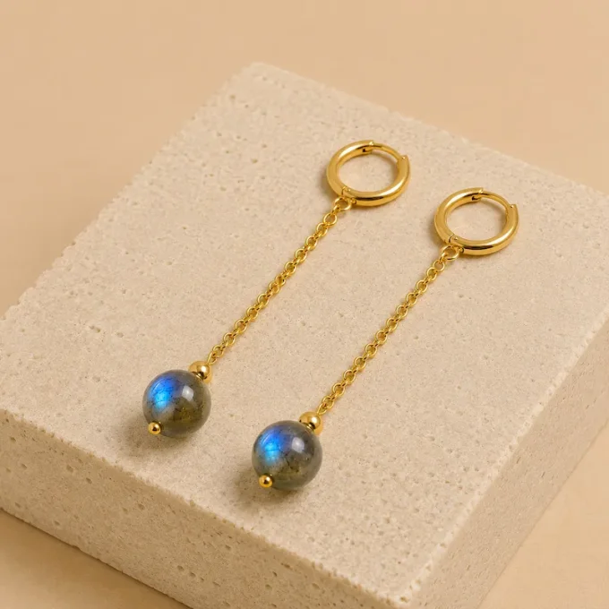 Boucles d'oreilles ÉOLIA or