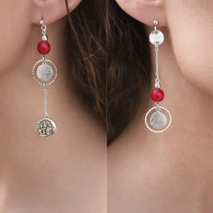 Boucles d'oreilles Inversion