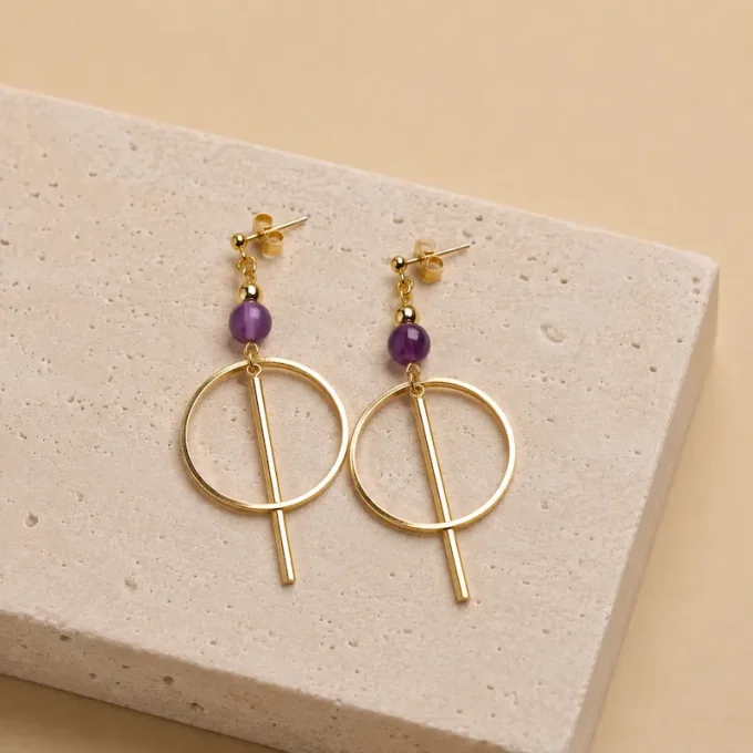 Boucles d'oreilles Circa Or