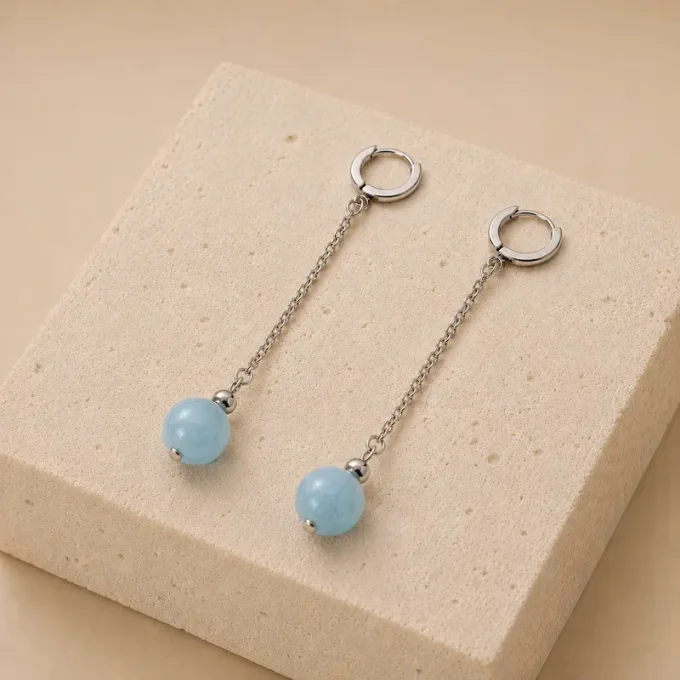 Boucles d'oreilles ÉOLIA Argent