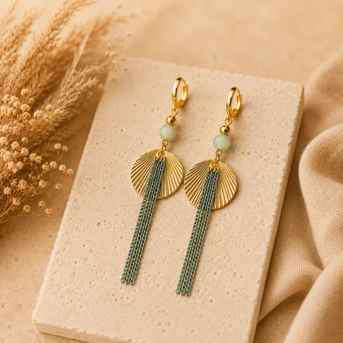 Boucles d'oreilles GAIA