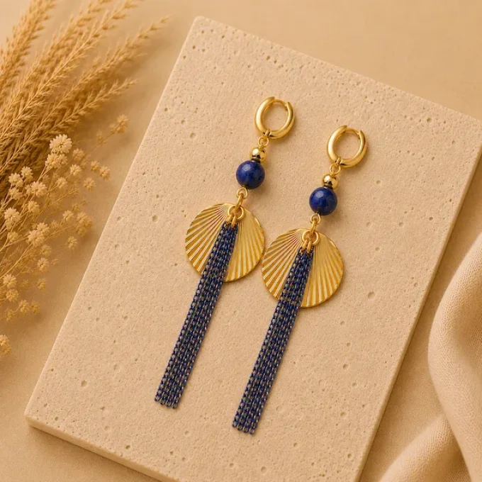 Boucles d'oreilles GAIA