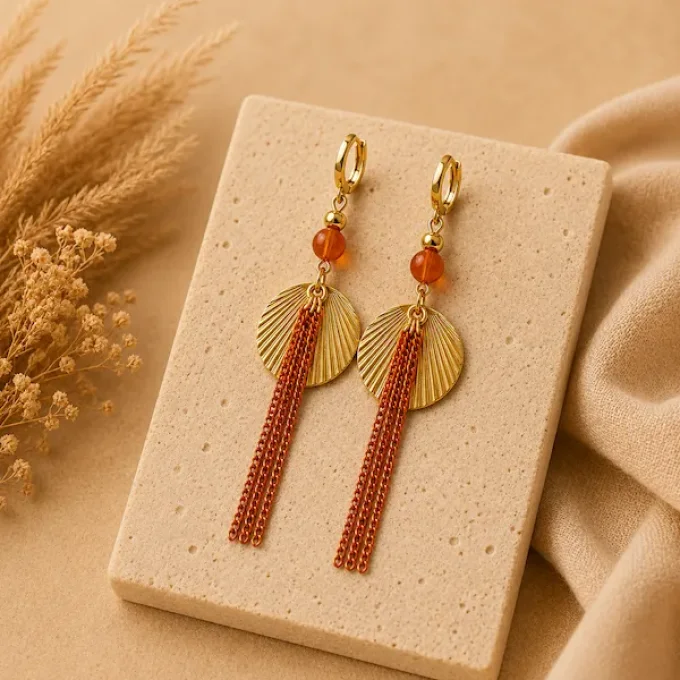 Boucles d'oreilles GAIA