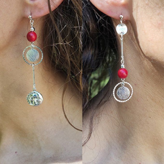 Boucles d'oreilles Inversion