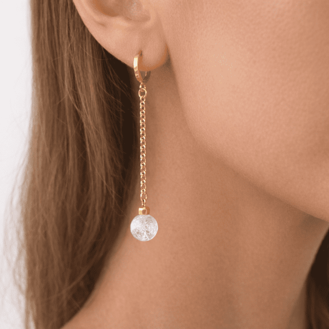 Boucles d'oreilles chaîne