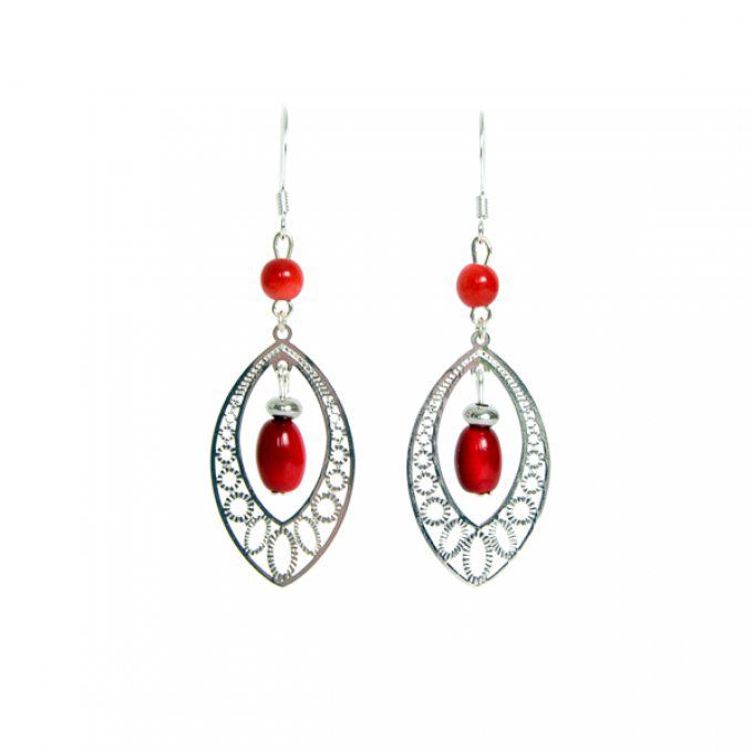 boucles d'oreilles pendante femme tendance bohème