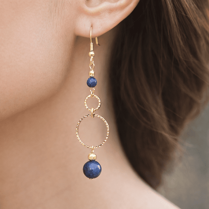 Boucles d'oreilles Épure Minérale 