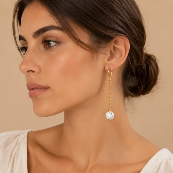 Boucles d'oreilles ÉOLIA or