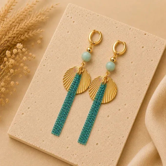 Boucles d'oreilles GAIA