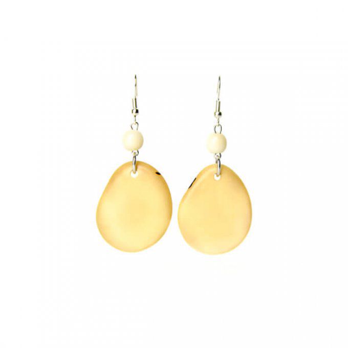 Bijou pétales naturelles de tagua