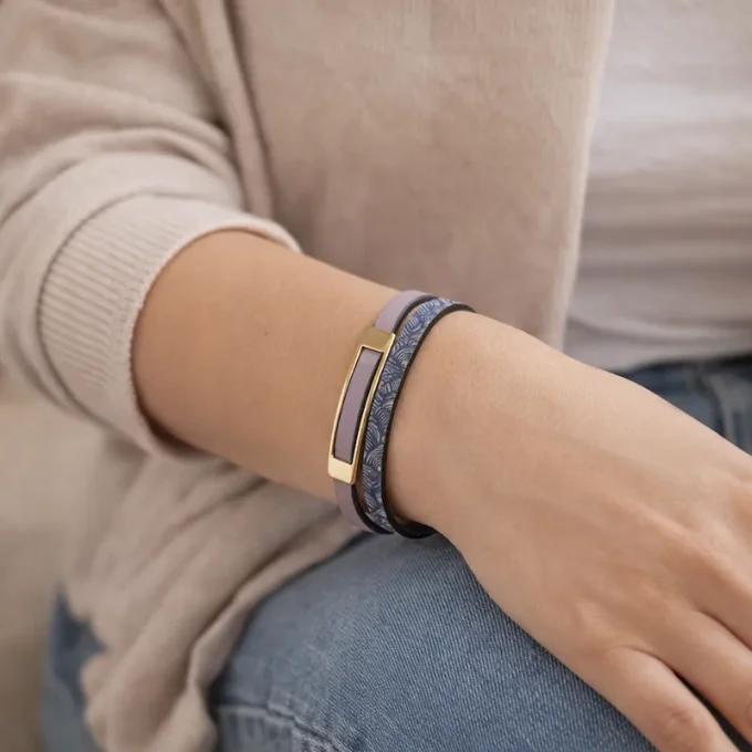 Bracelet Lifestyle violet & or