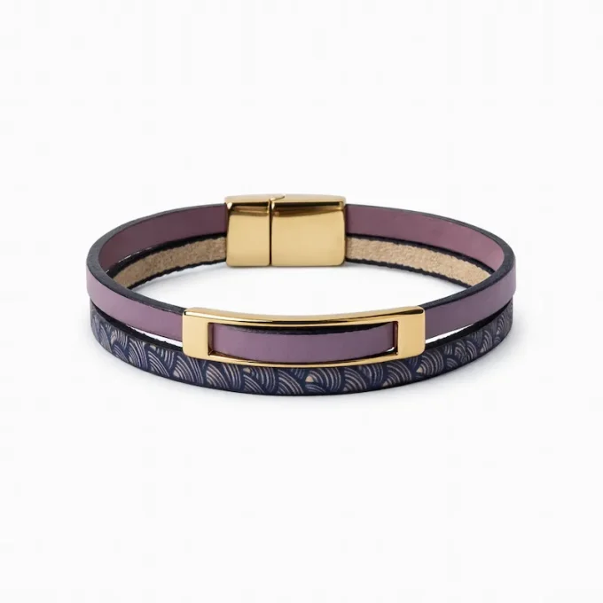 Bracelet Lifestyle violet & or