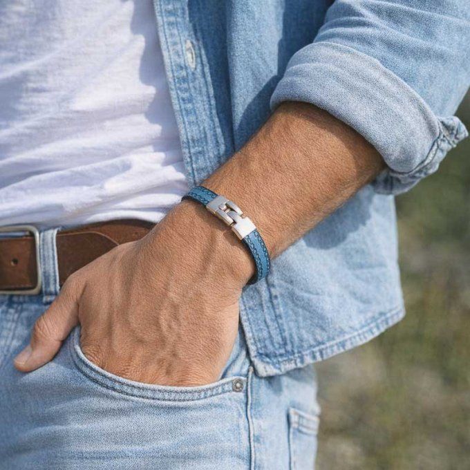 Bracelet Esprit Casual bleu jean
