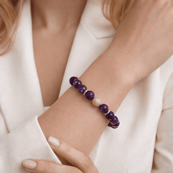Bracelet Améthyste 
