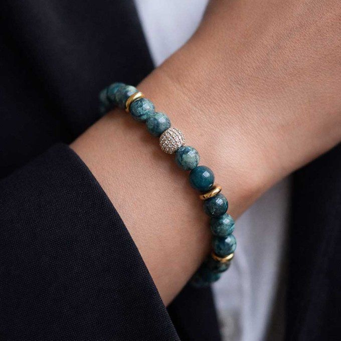 Bracelet Apatite bleue