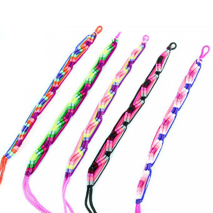 Lot de 5 bracelets de l'amitié