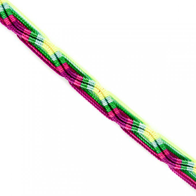 Bracelet brésilien couleur fluo