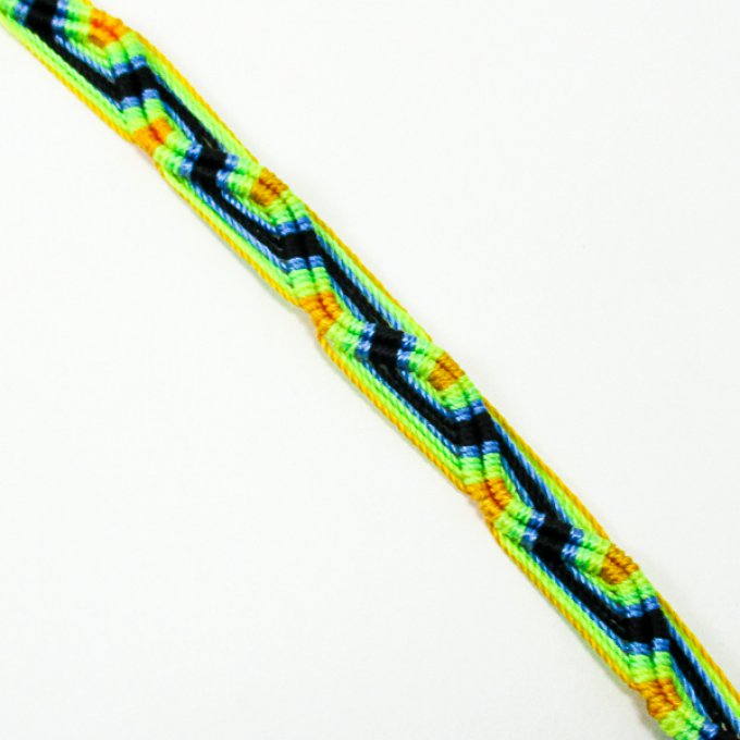 bracelet brésilien zigzag