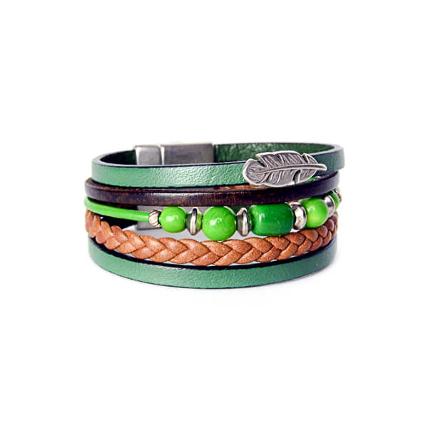 Bracelet Green Love