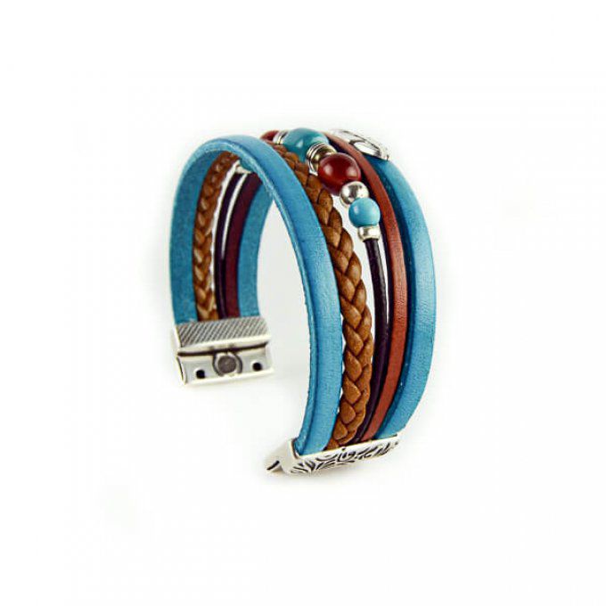 Bracelet fantaisie Blue Love