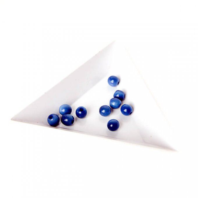 Perles 5mm bleu