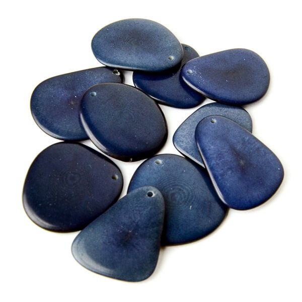 Tranche fine en ivoire végétal - Tagua-creations