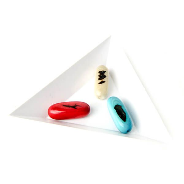 Perle tube en ivoire végétal  20mm