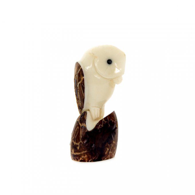 statuette hibou art déco tendance éco bio