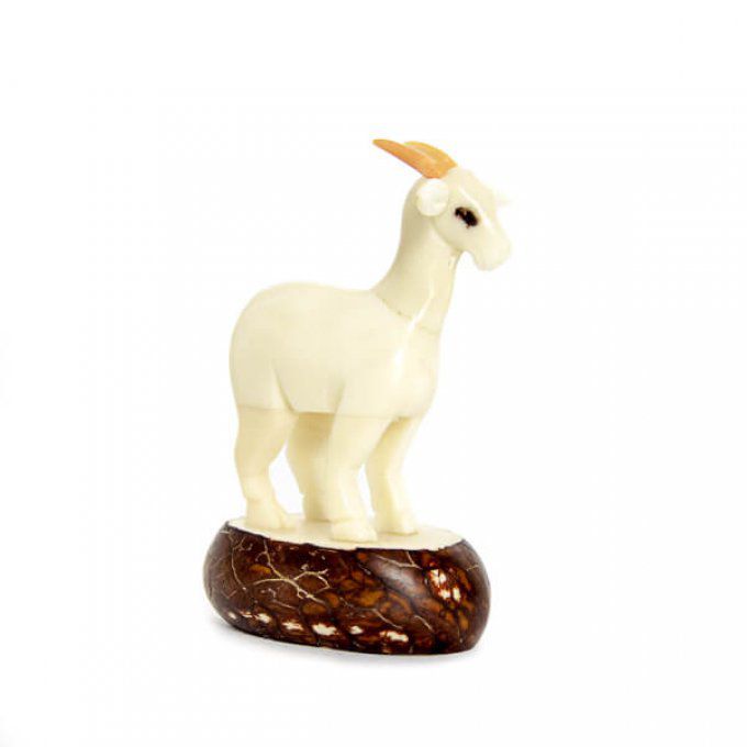 figurine de décoration chèvre de la ferme
