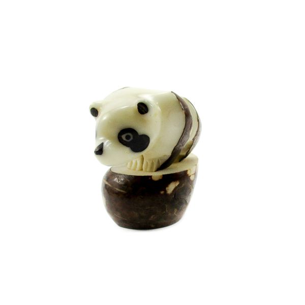 Petit panda en ivoire végétal