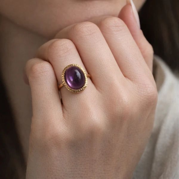 Bague pierre naturelle