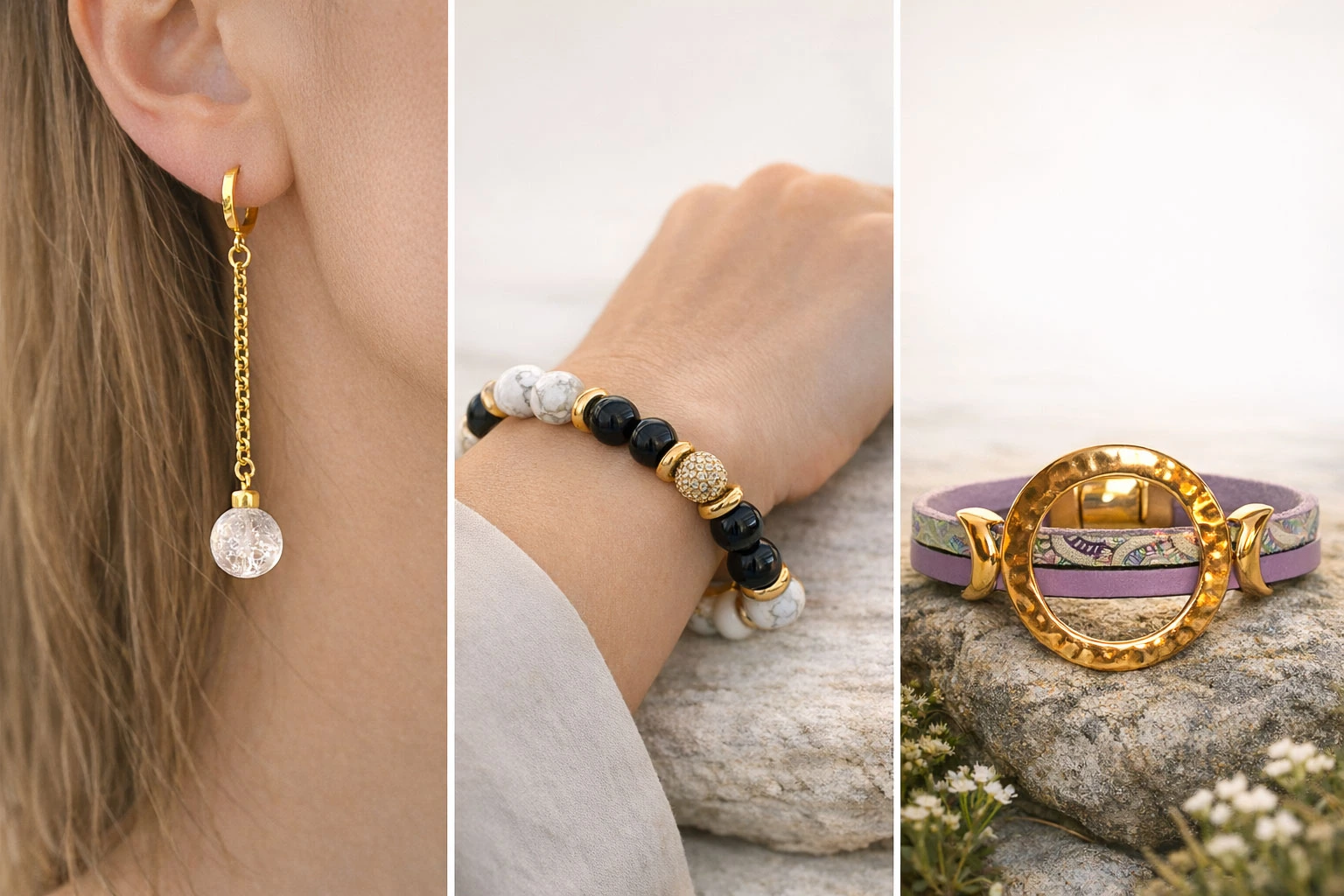 bijoux de créateur tendance et chic