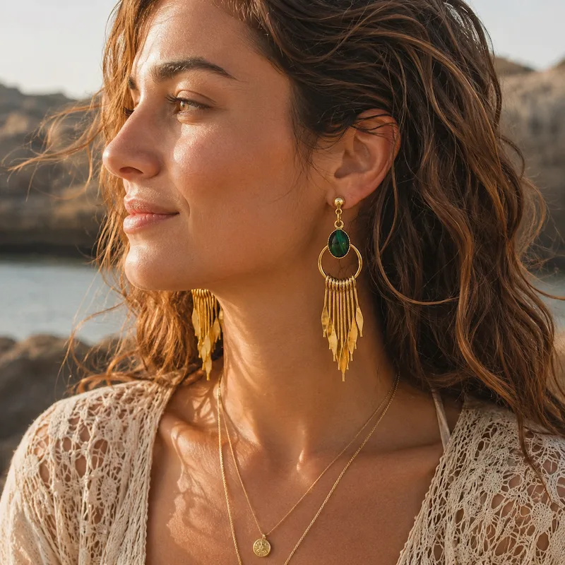Collection Les bohèmes - bijoux ethniques et colorés