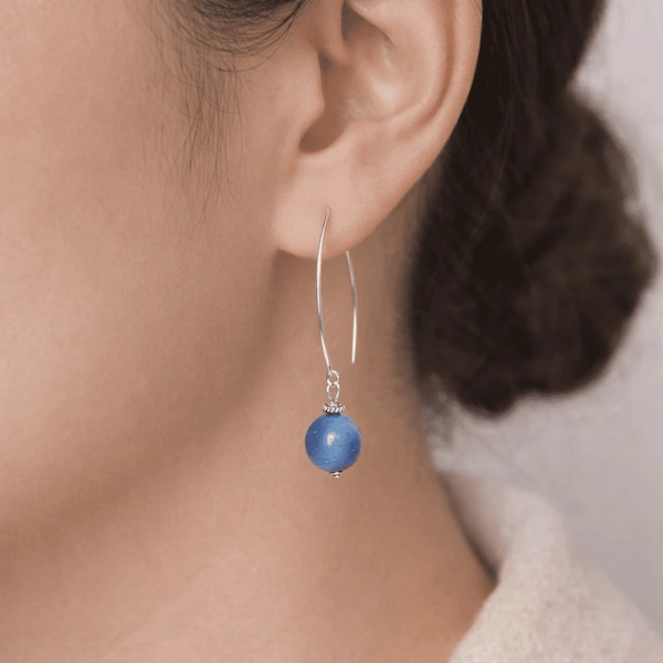 Boucles d'oreilles tendances en tagua