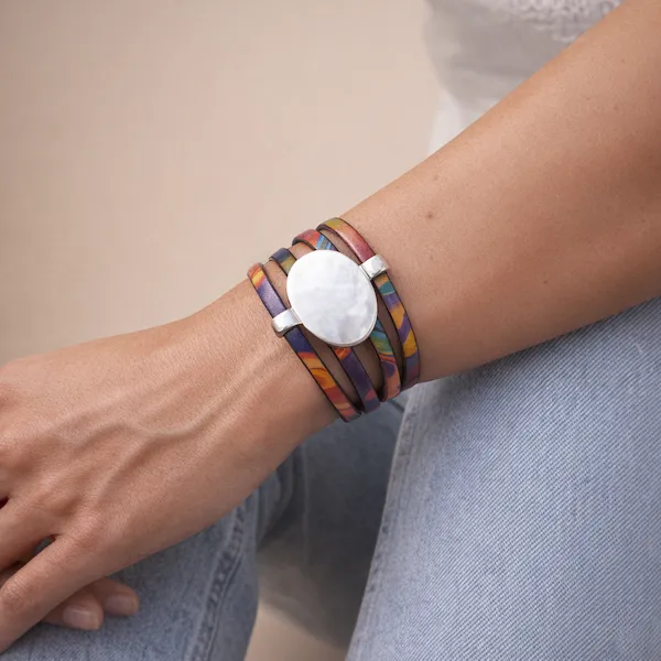 Bracelets cuir femme