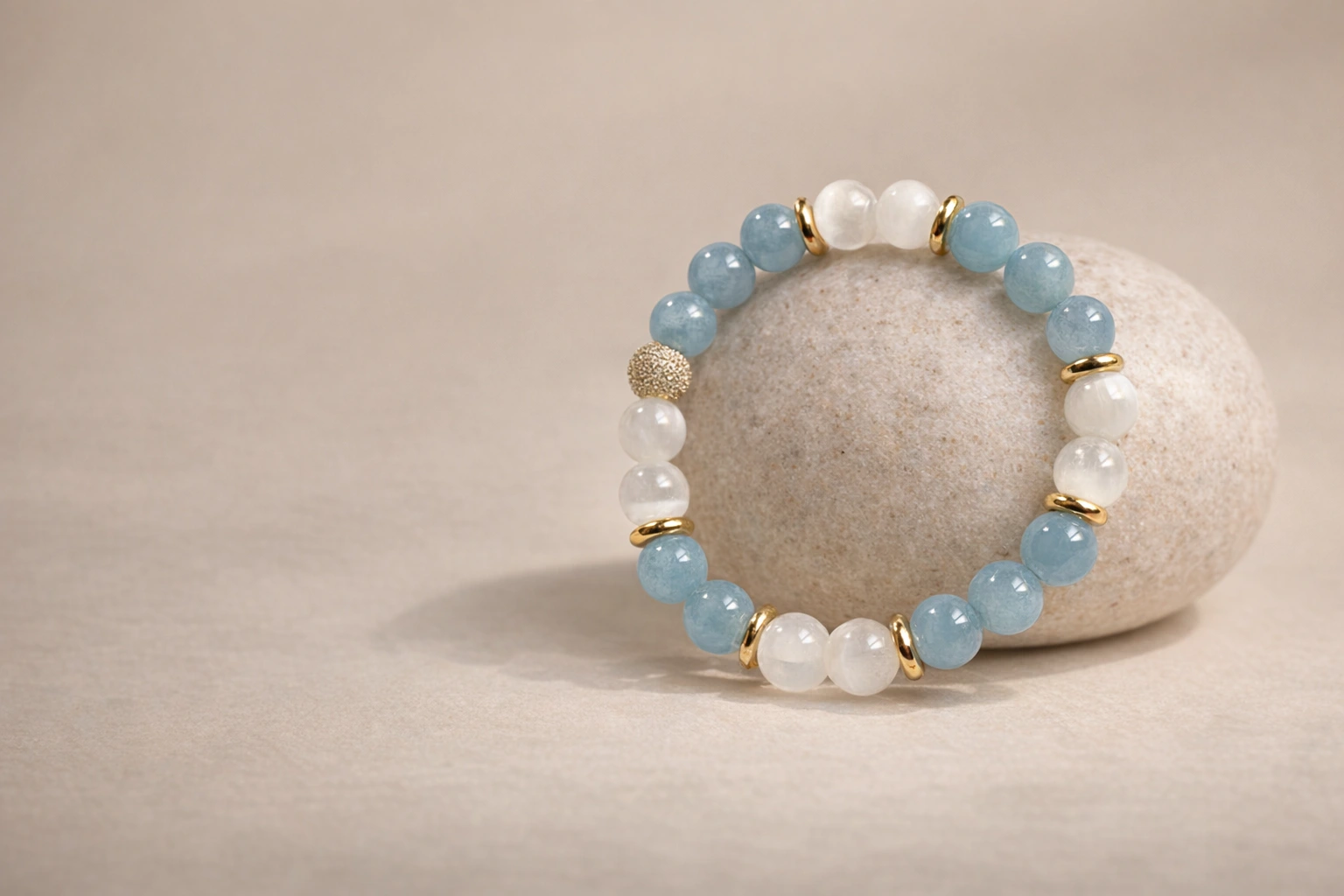 Créations artisanales en pierres naturelles, bracelets élégants faits main