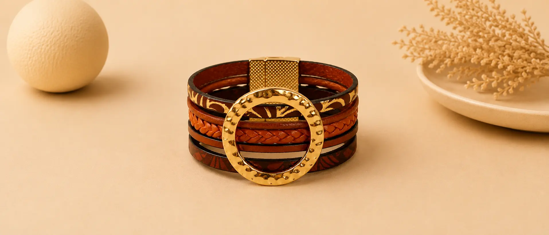 Bracelets en cuir