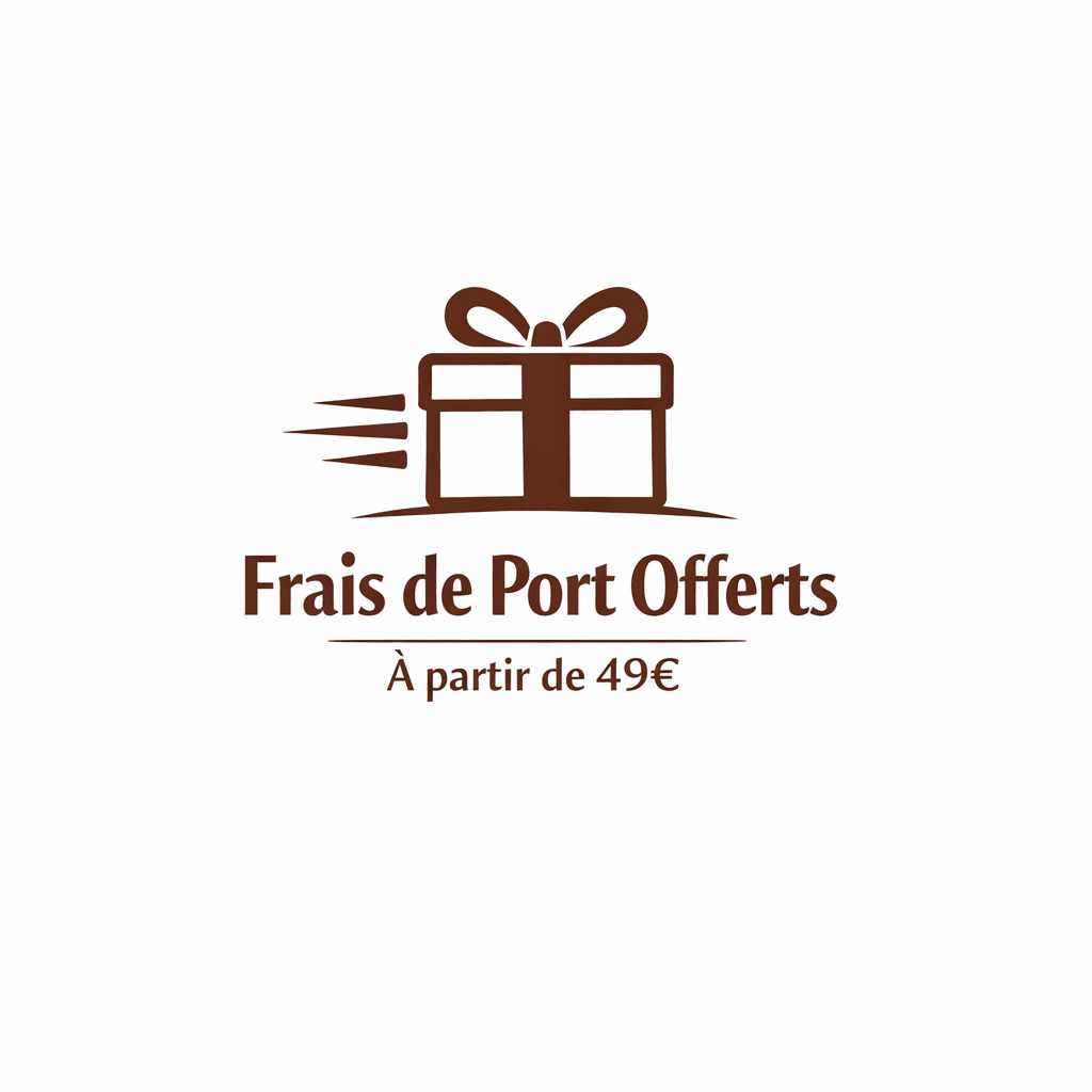 Frais de port offert à partir de 40 euros