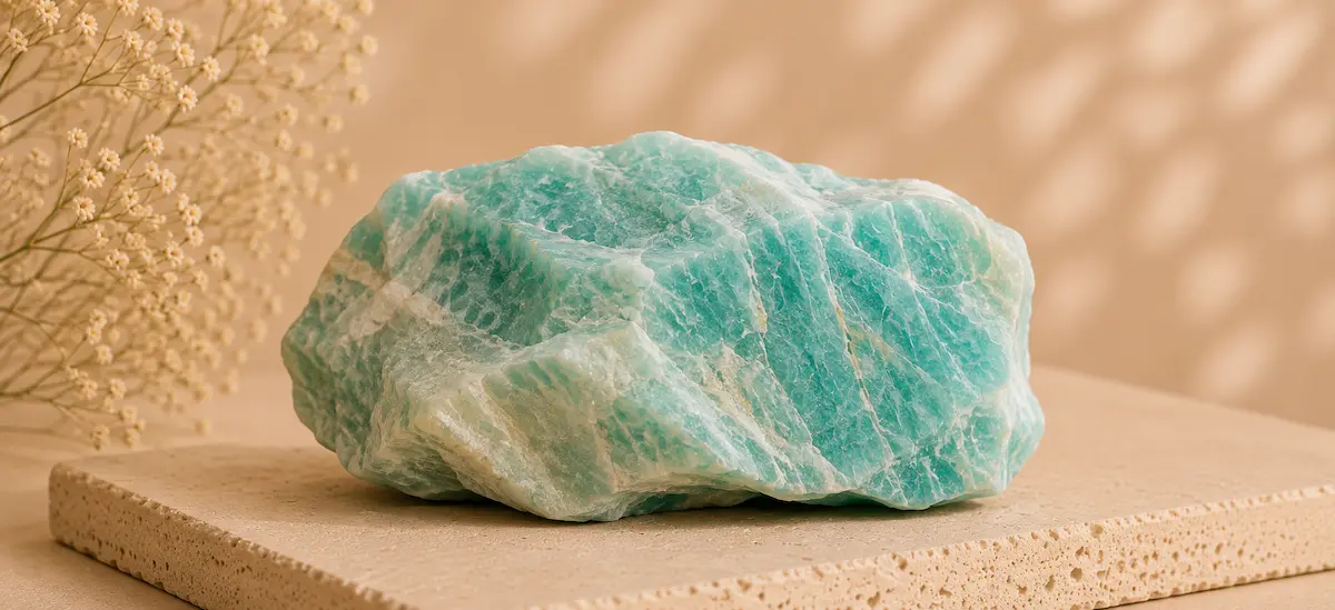 Les bijoux en pierre naturelle amazonite turquoise