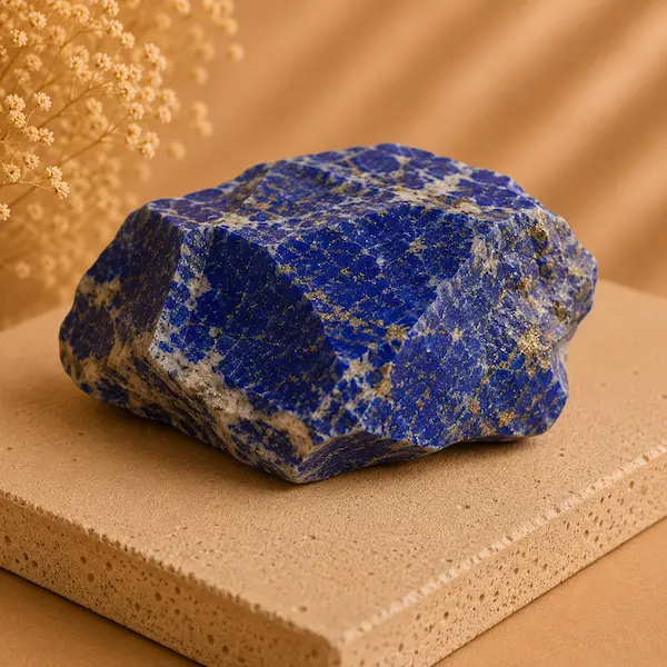 Pierre naturelle Lapis lazuli pour fabrication bijoux