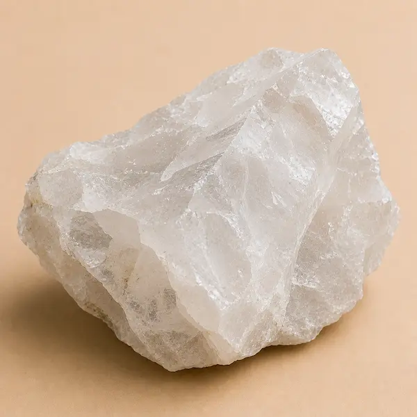 pierre cristal de quartz blanc pour bijoux